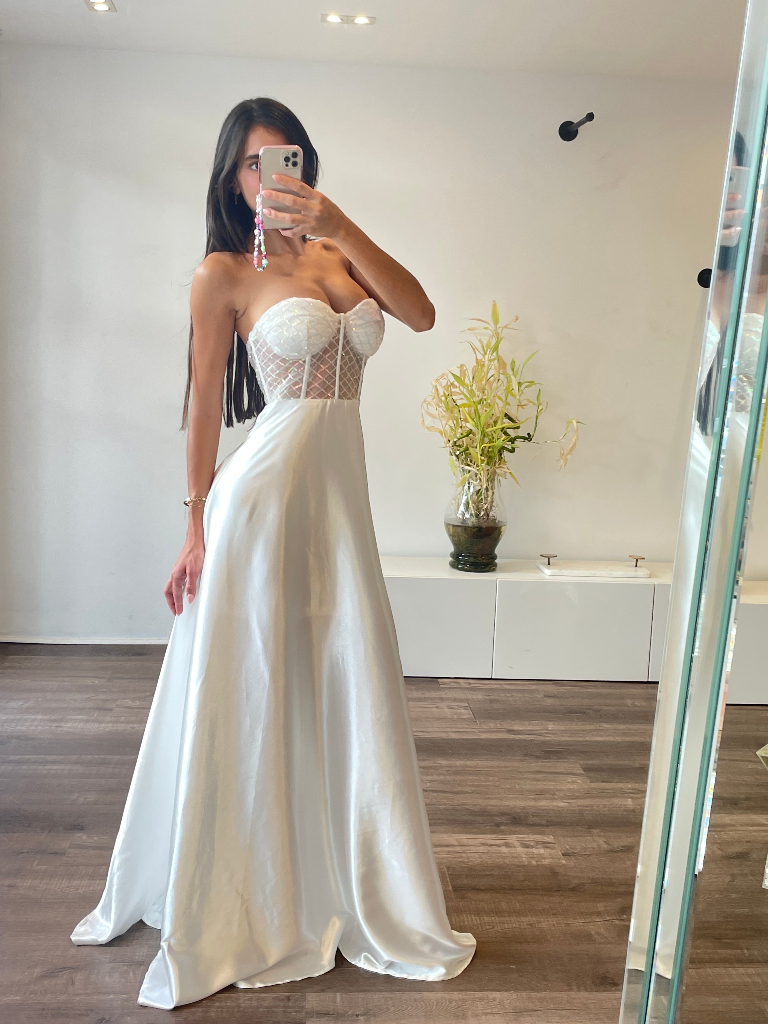 Long ladie dress