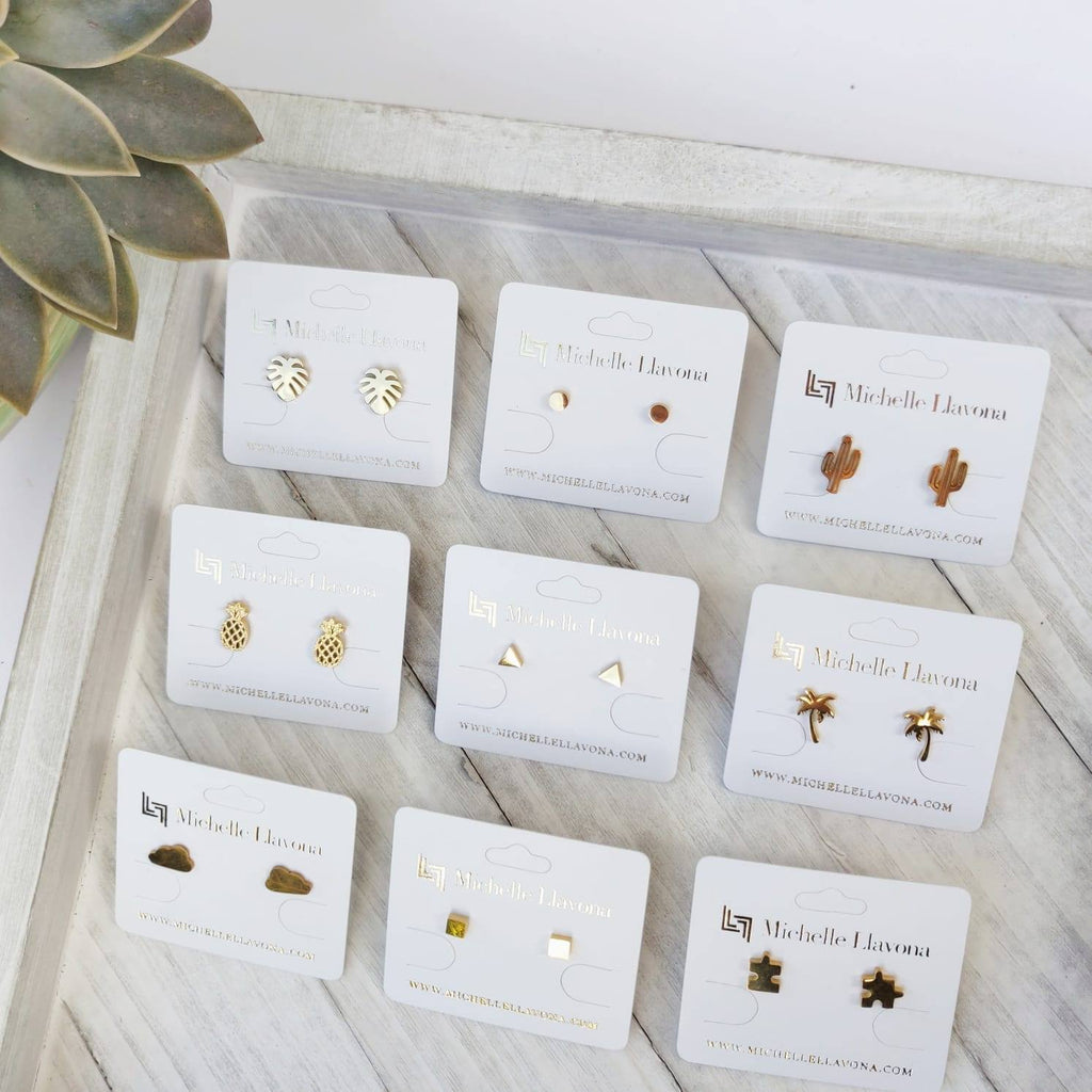 POS - Stainless Steel Stud's $15