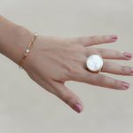 POS - Madre Perla Circle Ring