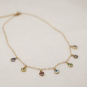 POS - Evil Eye Charms Necklace