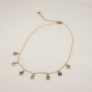 POS - Evil Eye Charms Necklace