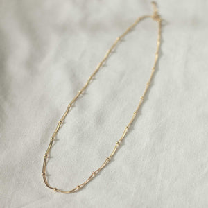 Snake Dots Chain Necklace-Lucky Love Boutique