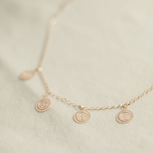 POS - Coin Mandala Charms Necklace
