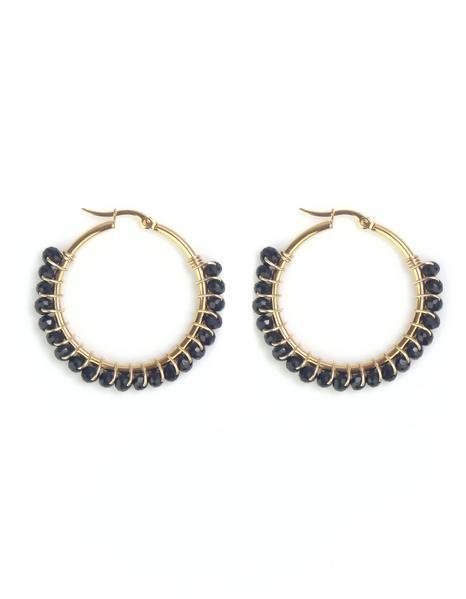 POS - Wrapped Earrings $30-Lucky Love Boutique