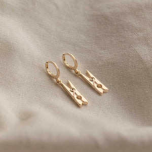 POS - Clothespin Earrings