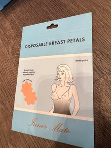 Disposable breast petals