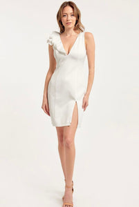 Barbara white dress
