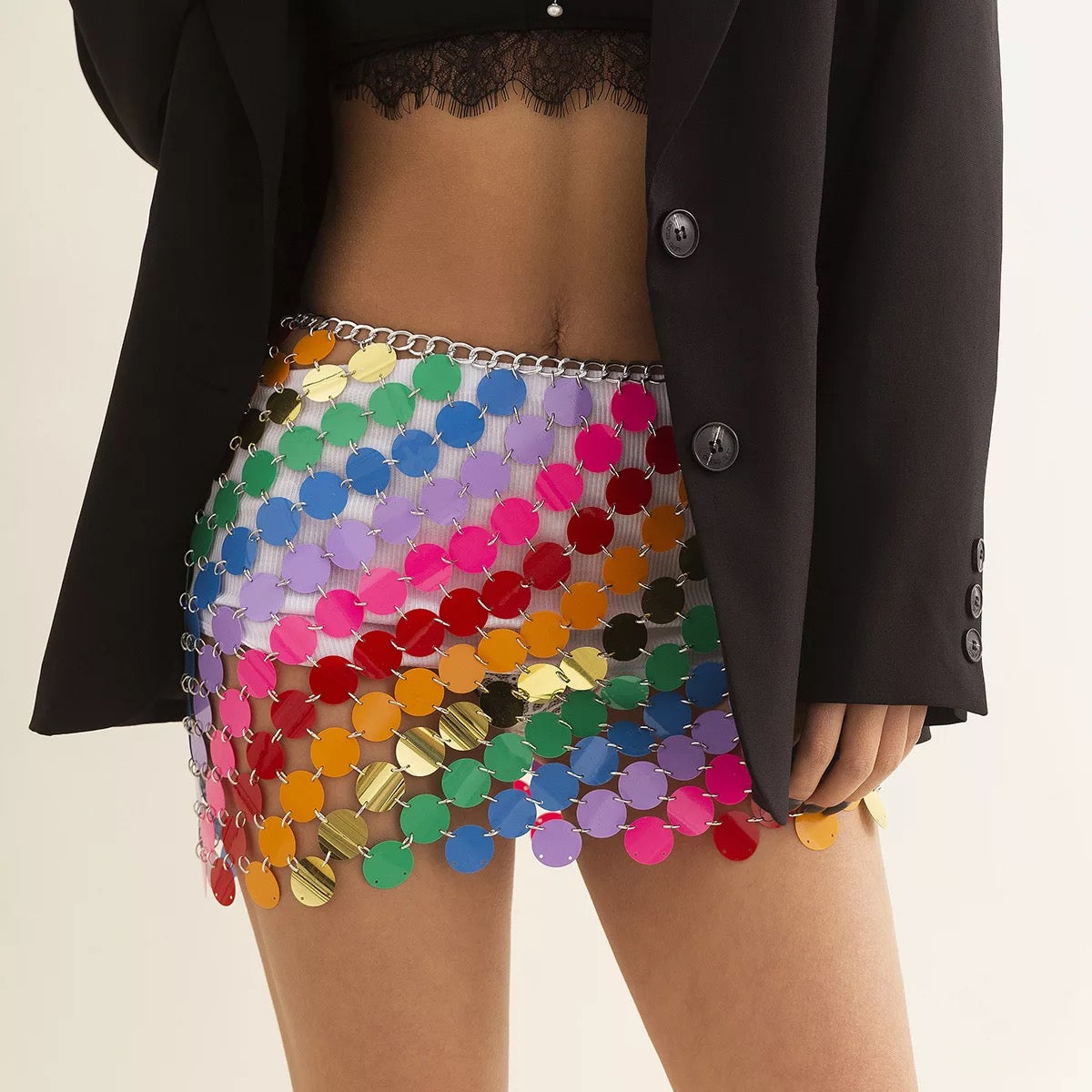Rainbow skirt
